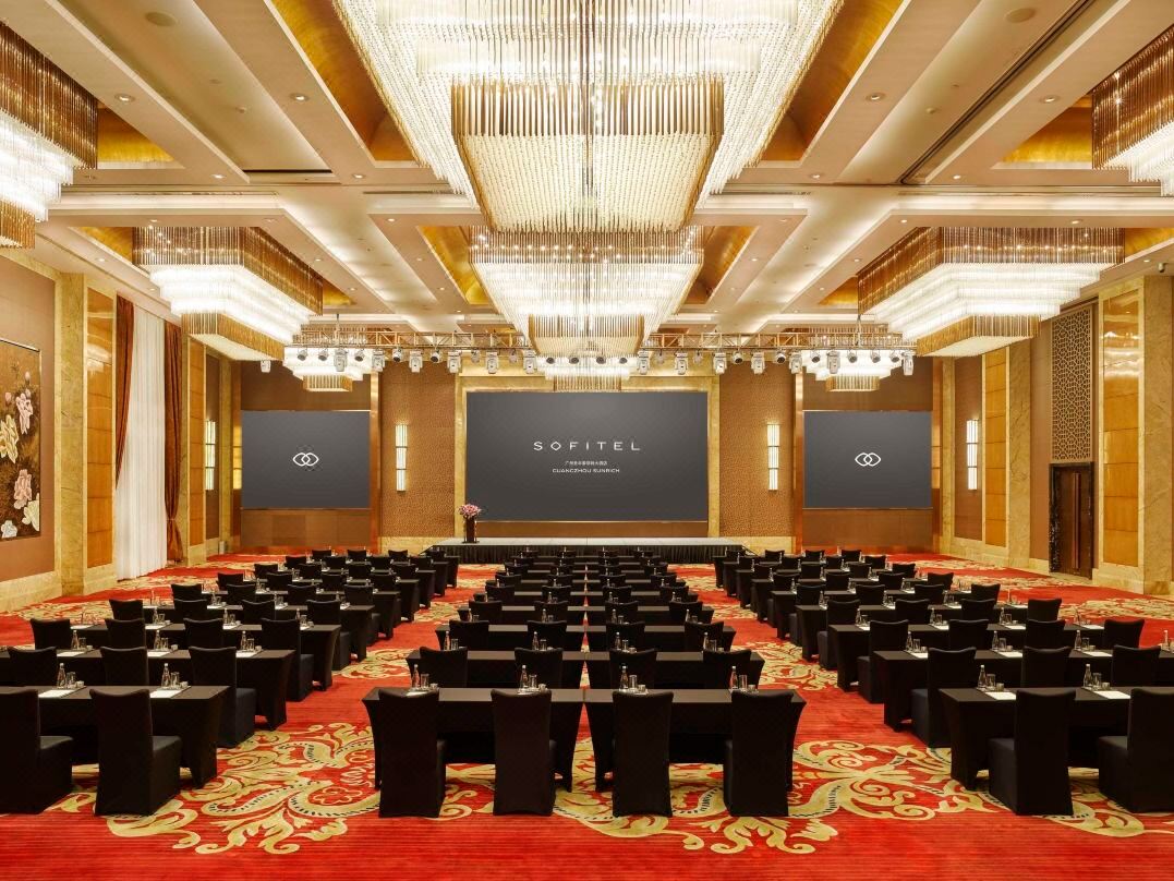 广州圣丰索菲特大酒店-圣丰大宴会厅会议室实拍照片