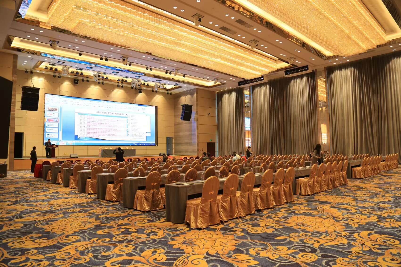 广州长风凯莱酒店-长风宴会厅会议室实拍照片