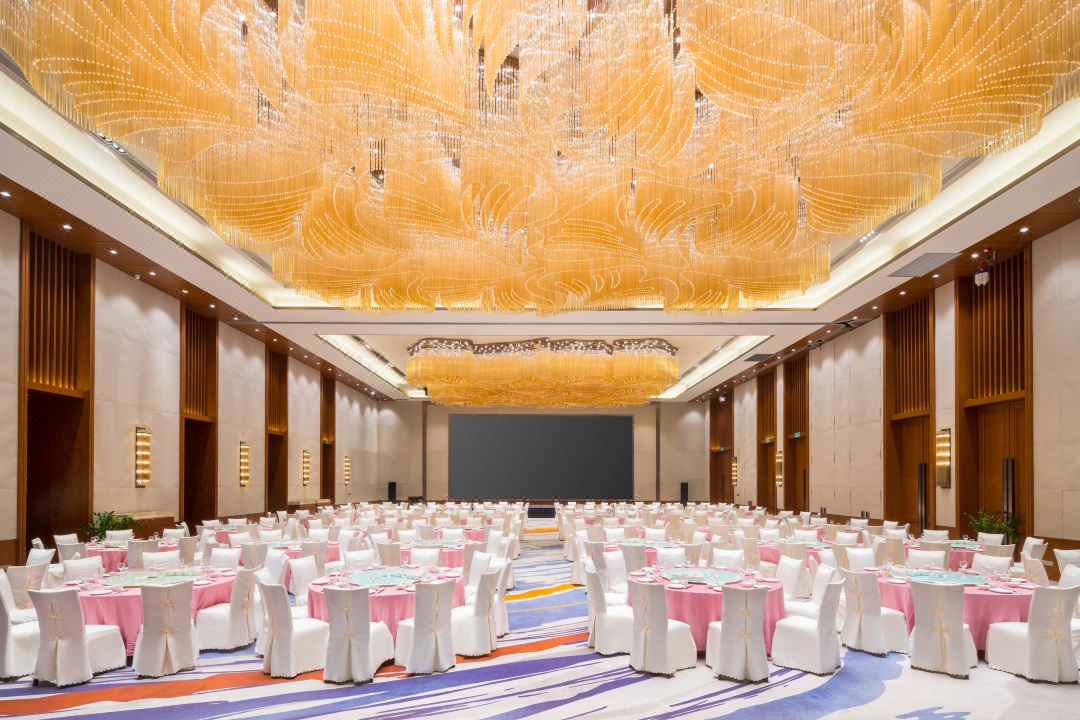 龙门南昆山温德姆温泉酒店-依云宴会厅会议室实拍照片