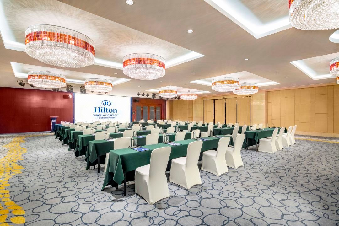 广州翡翠希尔顿酒店-明珠多功能8号厅会议室实拍照片