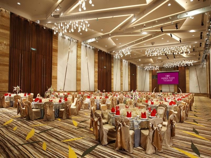 广州中心皇冠假日酒店-水晶宴会厅会议室实拍照片