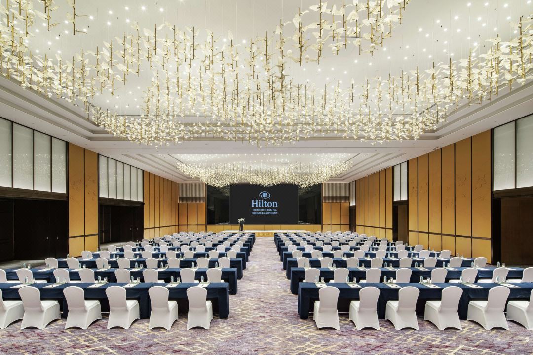 成都协信中心希尔顿酒店-大宴会厅会议室实拍照片