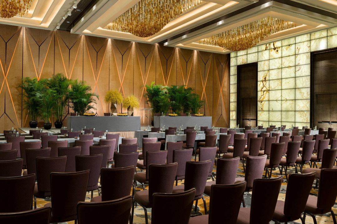广州四季酒店-玛瑙宴会厅会议室实拍照片