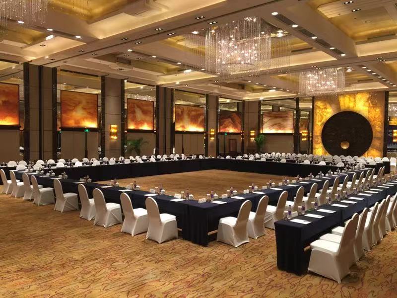 北京香格里拉饭店-景阁宴会厅会议室实拍照片