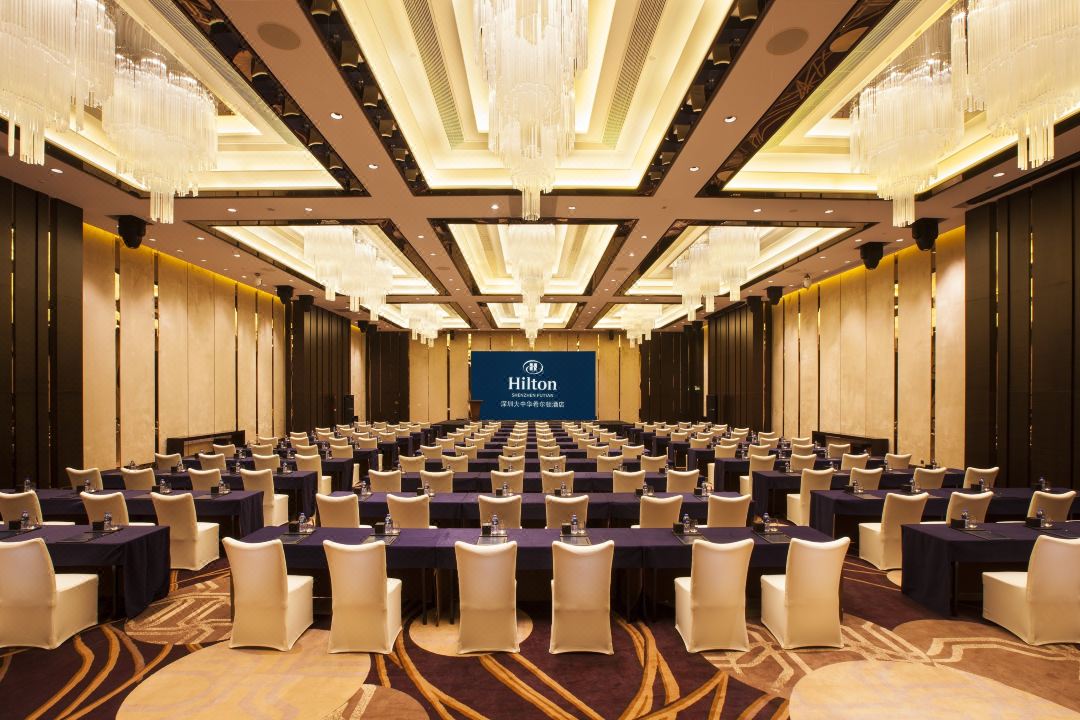深圳大中华希尔顿酒店-华世大宴会厅会议室实拍照片