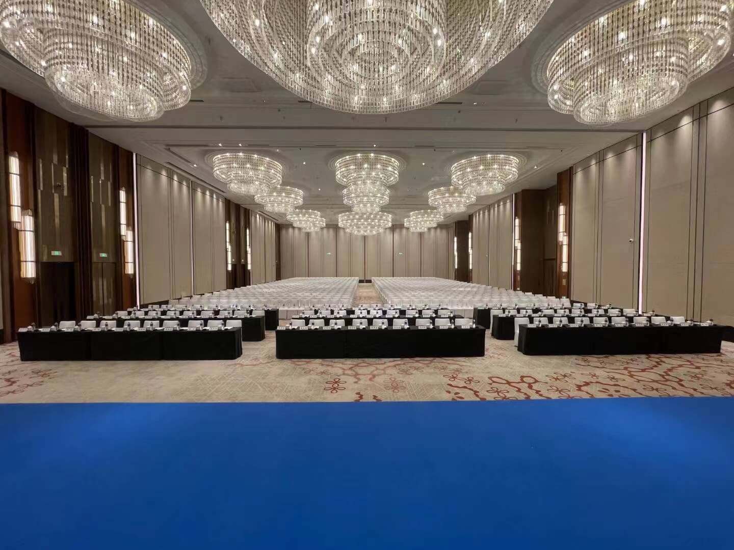兰州盛达希尔顿酒店-盛达宴会厅会议室实拍照片