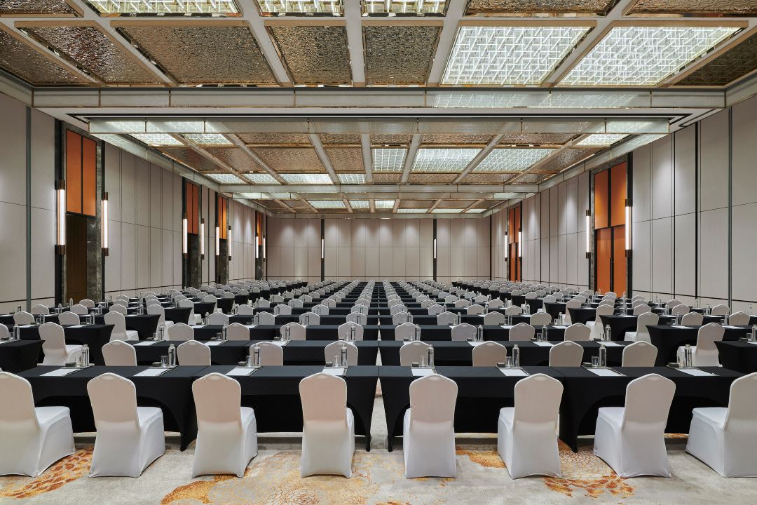 长沙世茂希尔顿酒店-世茂大宴会厅会议室实拍照片