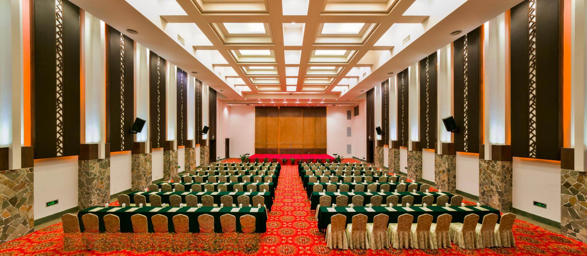 广州碧桂园金叶子温泉度假酒店-千禧宴会厅会议室实拍照片