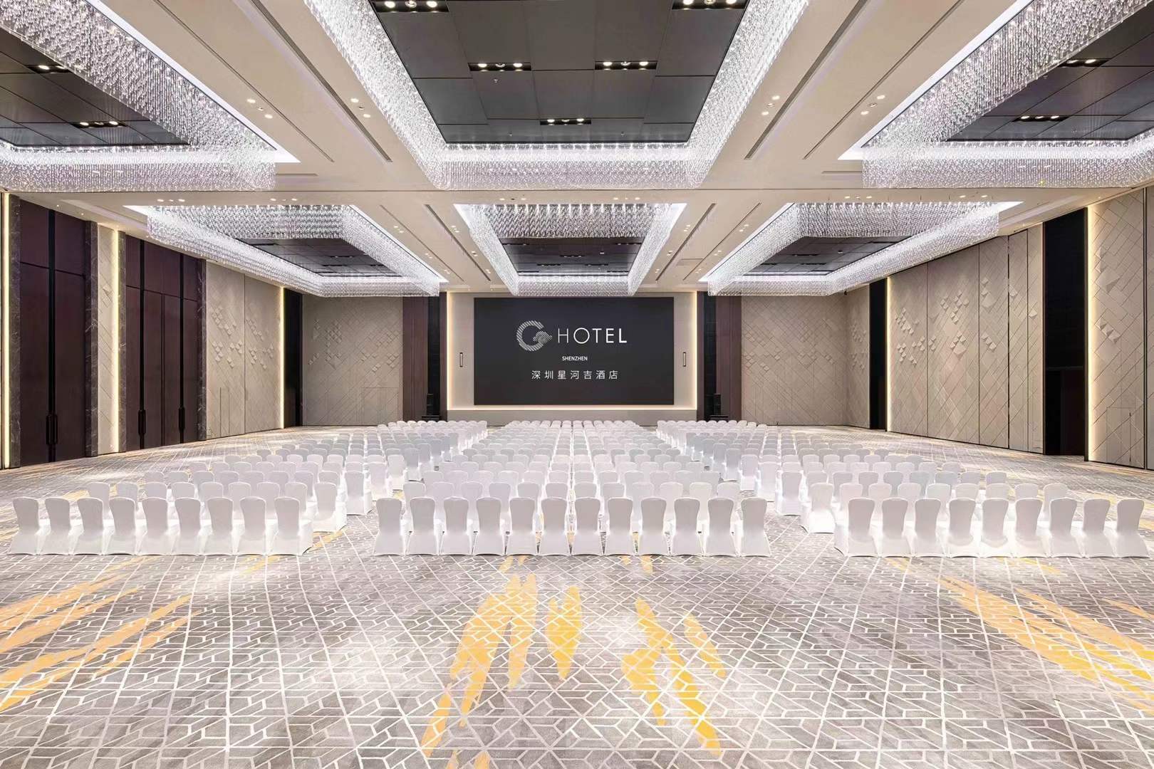 深圳星河吉酒店，臻品之选-大宴会厅会议室实拍照片
