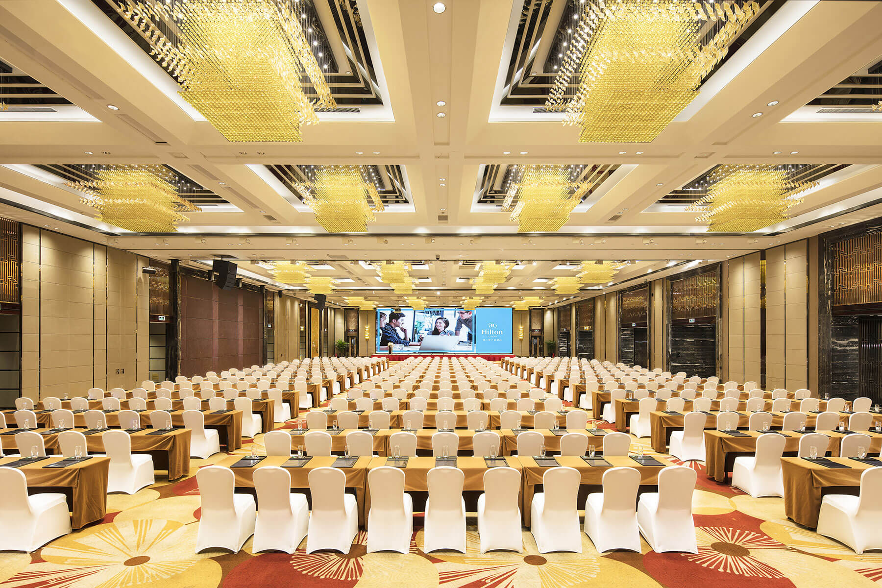 佛山希尔顿酒店-宴会厅会议室实拍照片