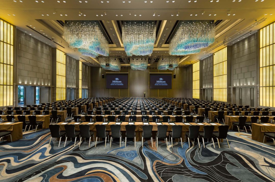 深圳蛇口希尔顿南海酒店-海上世界宴会厅会议室实拍照片