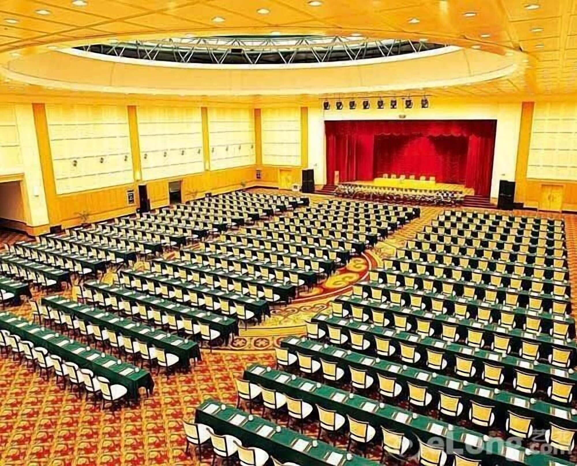 东莞龙泉国际大酒店-国际宴会厅会议室实拍照片