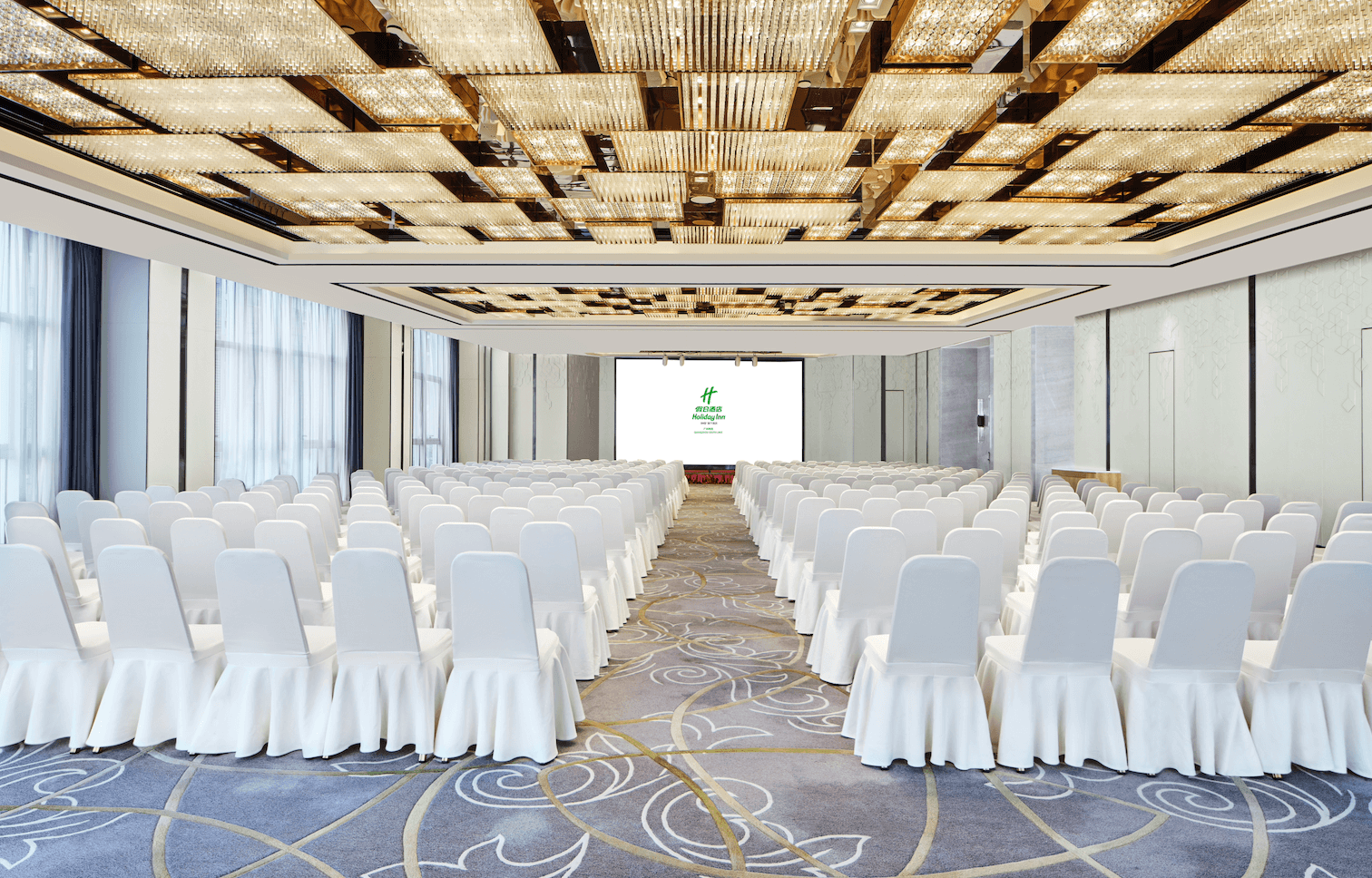 广州南湖假日酒店-南湖宴会厅会议室实拍照片
